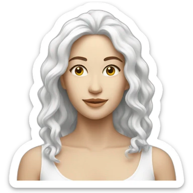 minimalistic white backdrop for product sticker