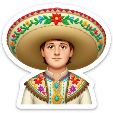 Sombrero Enthusiast sticker