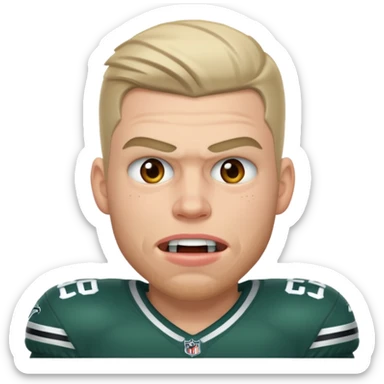 zach ertz fucking dying sticker