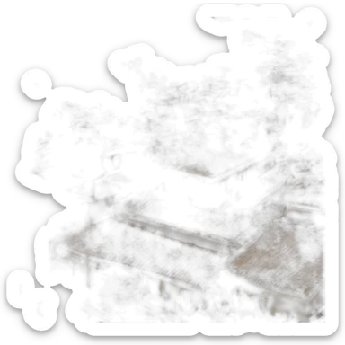 Llueve sobre la ciudad de Granada sticker