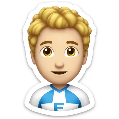 Un balón  con el número 22 sticker