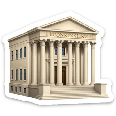 court building sticker