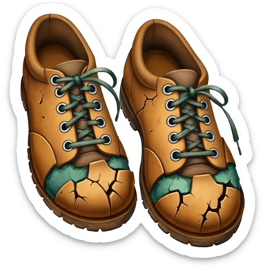 rotten shoes sticker