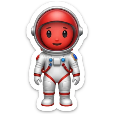 red imposter from among us sticker