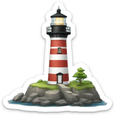 Lighthouse sticker
