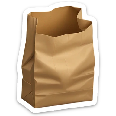 paper bag sticker