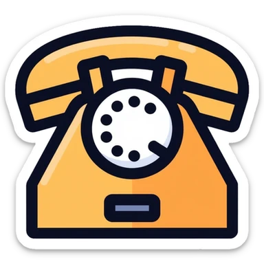 telephone sticker
