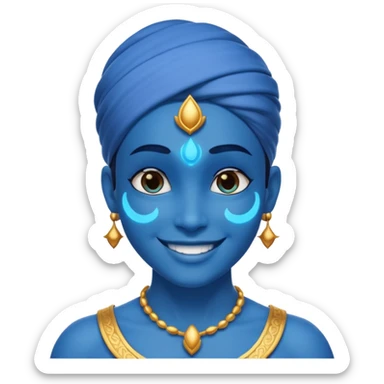 Genie saying it is done sticker