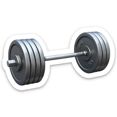 barbell sticker