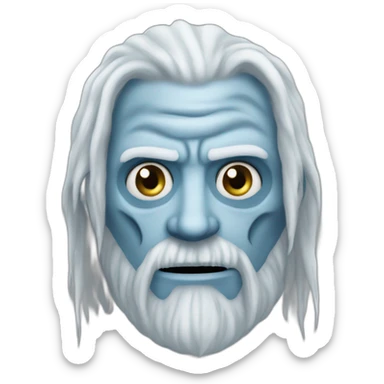 White walker sticker