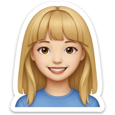 Lalisa emojisi sticker