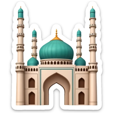 Hyderabad Charminar without gumbad sticker