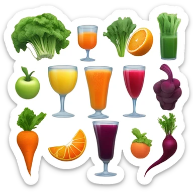 Juicing sticker