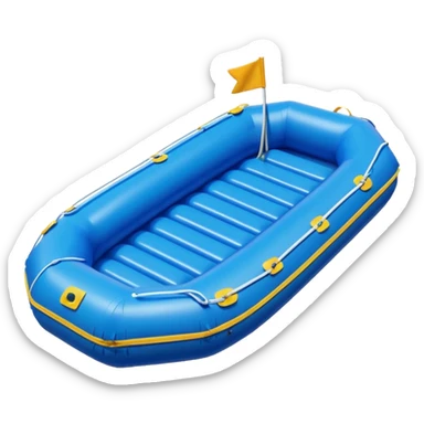 Inflatable Raft sticker
