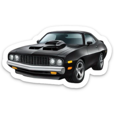 Fast and Furious fluffy fat cat car sticker