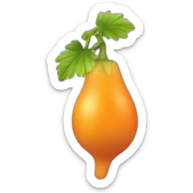 Grapefruite who is doing a dab sticker