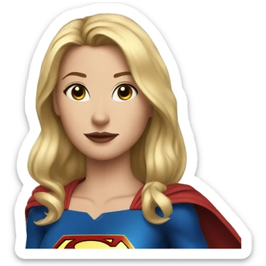 supergirl sticker