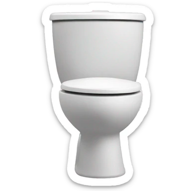 Skibidi toilet sticker