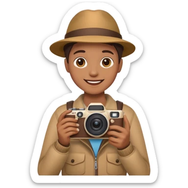 to take photos sticker