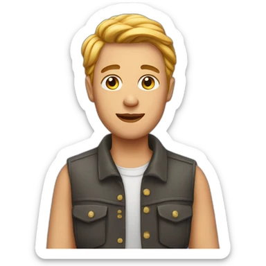 dutch gay person sticker