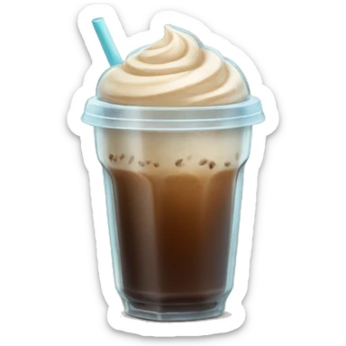 Ice coffe sticker