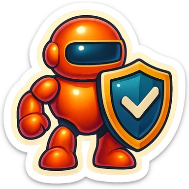 Lets do something else now. can you show me a iWexie shield robot sticker