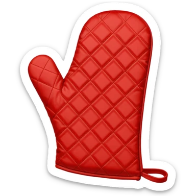 oven mitt sticker