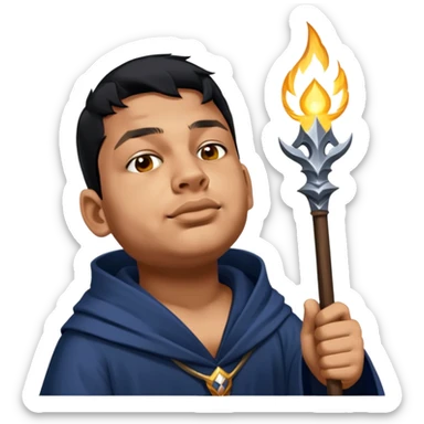 Stormcaller Wizard sticker