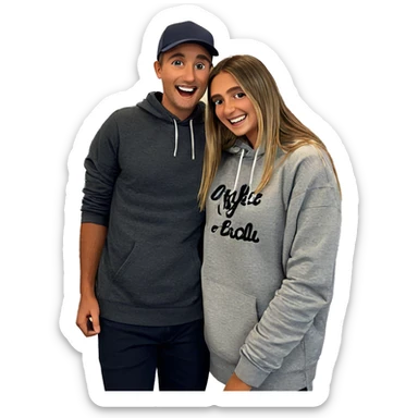 happy moments indoors with friends sticker