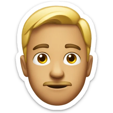 Side eye emoji sticker