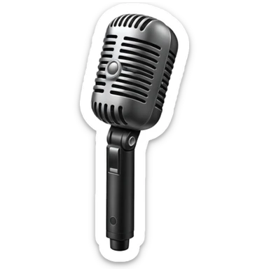 microphone sticker