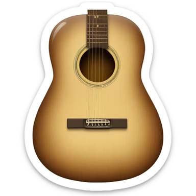 Guitar sticker