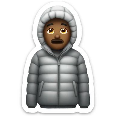 Distressed Hypothermia sticker