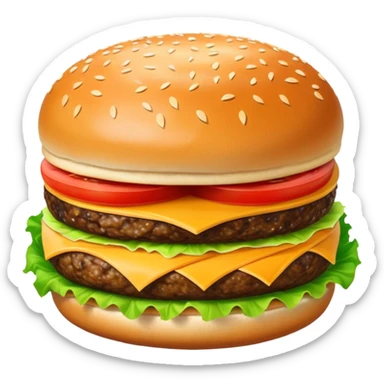 Hamburguesa sticker