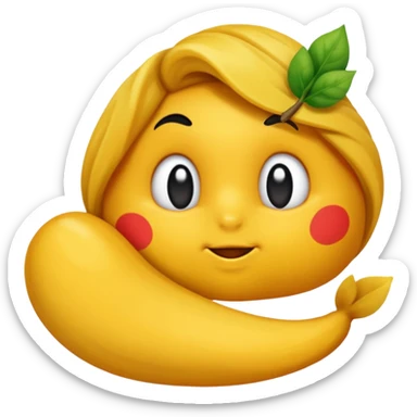 Girl Eating ass sticker