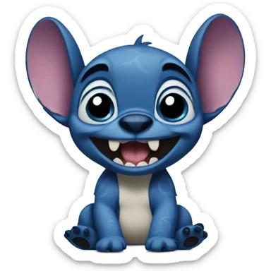 Stitch sticker