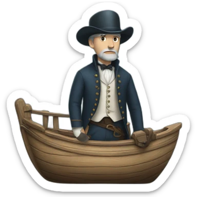 a moby dick sticker