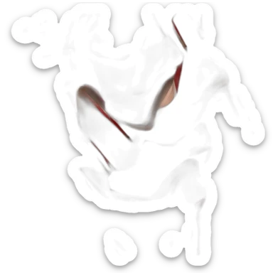 Back view Louboutin nude patent Leather Lady Peep Toe Platform sticker