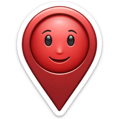 location pin usa sticker