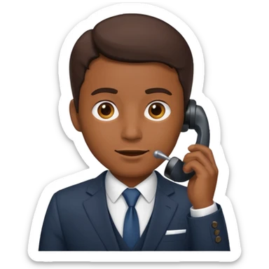 HOMBRE LLAMANDO sticker