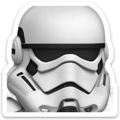 Storm Trooper Armor sticker