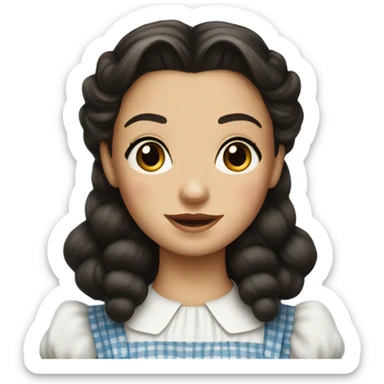 Dorothy from wizard of oz sticker