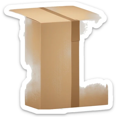 One color grift box  sticker