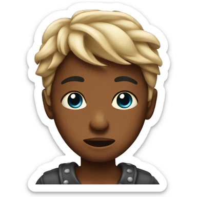 love emoji with tears sticker