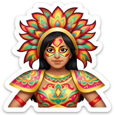 Luchador sticker