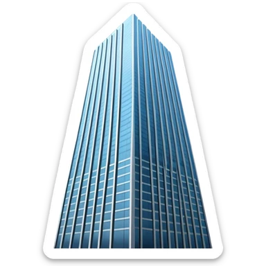 famous sky scraper sticker