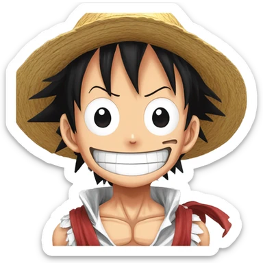 Monkey D Luffy gear 5 sticker