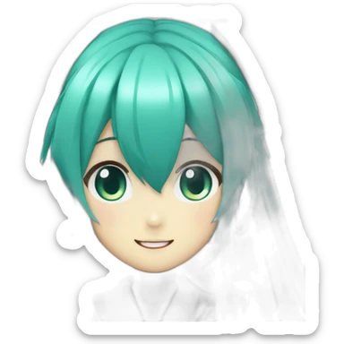 Hatsune Miku Miku lovers sticker