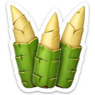 bamboo shoots sticker