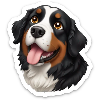 Bernese mountain dog sticker